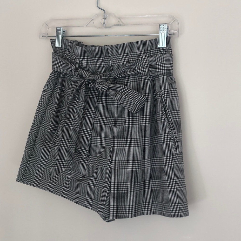 Zara belted shorts